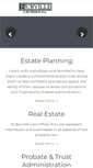 Mobile Screenshot of burvillelaw.com